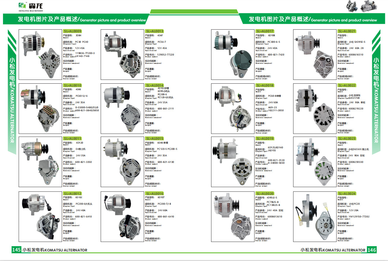 24V 80A  Engineering Equipment Generator  0120468037 0120468114 0986037760  1089862